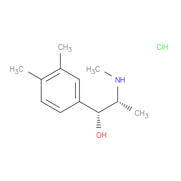 3,4-Dimethylmethcathinone metabolite (hydrochloride) ((±)-Pseudoephedrine stereochemistry)