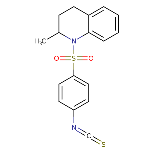 1-[(4-Isothiocyanatophenyl)sulfonyl]-2-methyl-1,2,3,4-tetrahydroquinoline