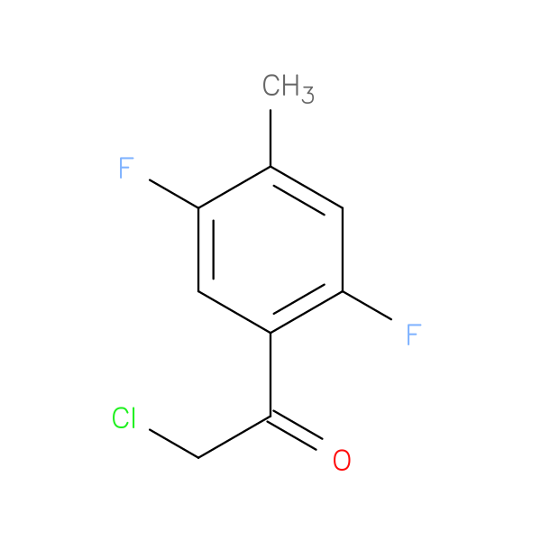 2-chloro-1-(2,5-difluoro-4-methylphenyl)ethan-1-one
