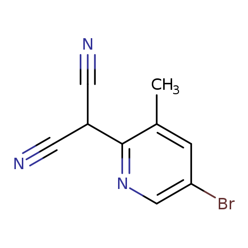 2-(5-Bromo-3-methylpyridin-2-yl)propanedinitrile