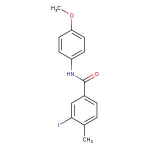 3-iodo-N-(4-methoxyphenyl)-4-methylbenzamide