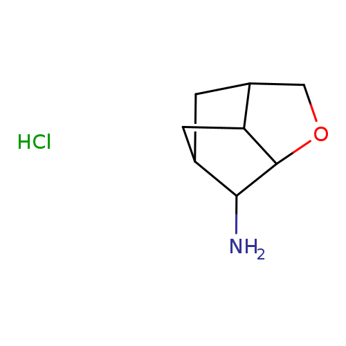 4-oxatricyclo[4.2.1.0,3,7]nonan-2-amine hydrochloride