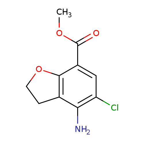 Methyl4-amino-5-chloro-2,3-dihydrobenzofuran-7-carboxylate