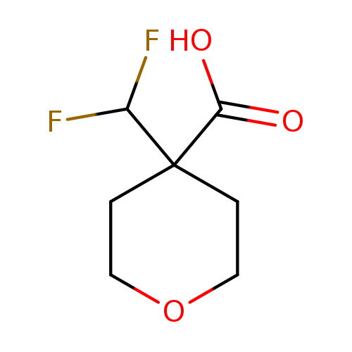 4-(difluoromethyl)oxane-4-carboxylic acid