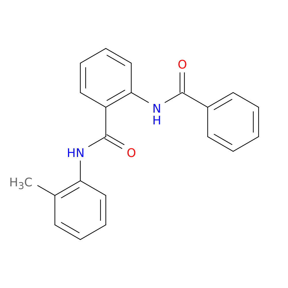 2-(benzoylamino)-N-(2-methylphenyl)benzamide