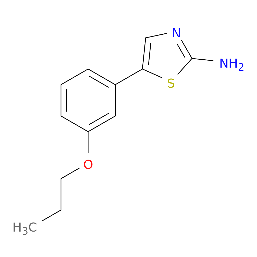 5-(3-Propoxyphenyl)thiazol-2-amine