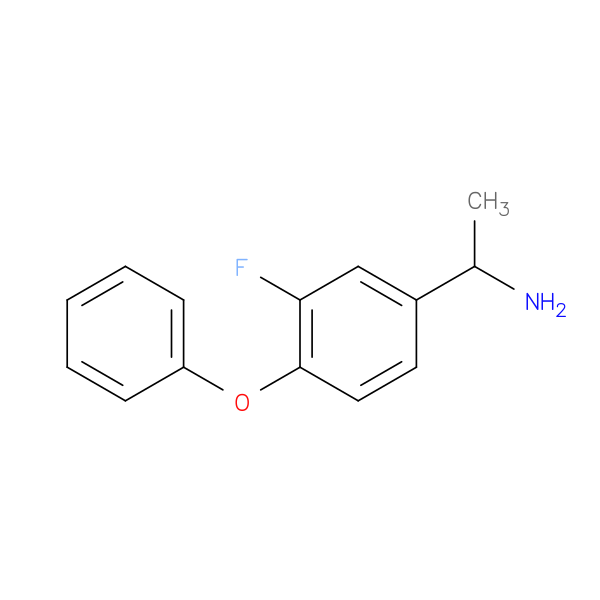 1-(3-fluoro-4-phenoxyphenyl)ethan-1-amine
