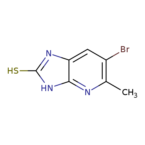 6-Bromo-5-methyl-3H-imidazo[4,5-b]pyridine-2-thiol