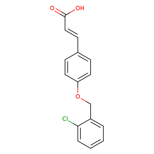 (E)-3-(4-((2-Chlorobenzyl)oxy)phenyl)acrylic acid
