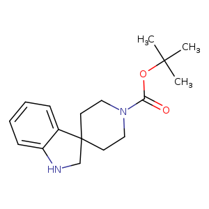 Spiro[3H-indole-3,4'-piperidine]-1'-carboxylic acid, 1,2-dihydro-, 1,1-dimethylethyl ester