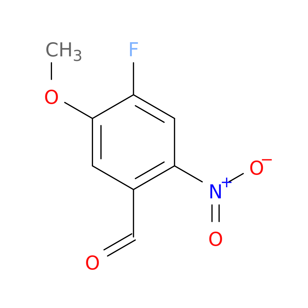 4-Fluoro-5-methoxy-2-nitrobenzaldehyde