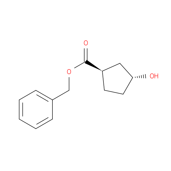 rel-benzyl (1R,3R)-3-hydroxycyclopentane-1-carboxylate
