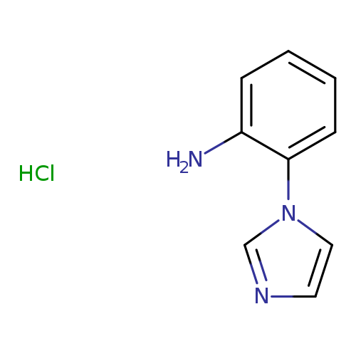 [2-(1H-imidazol-1-yl)phenyl]amine hydrochloride