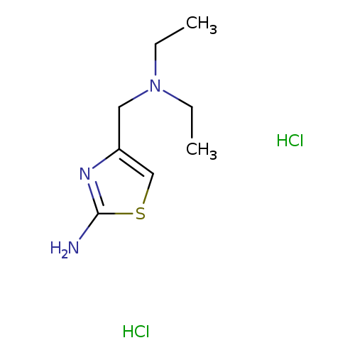 4-[(diethylamino)methyl]-1,3-thiazol-2-amine dihydrochloride