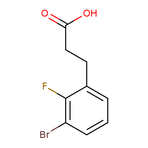 Benzenepropanoic acid, 3-bromo-2-fluoro-