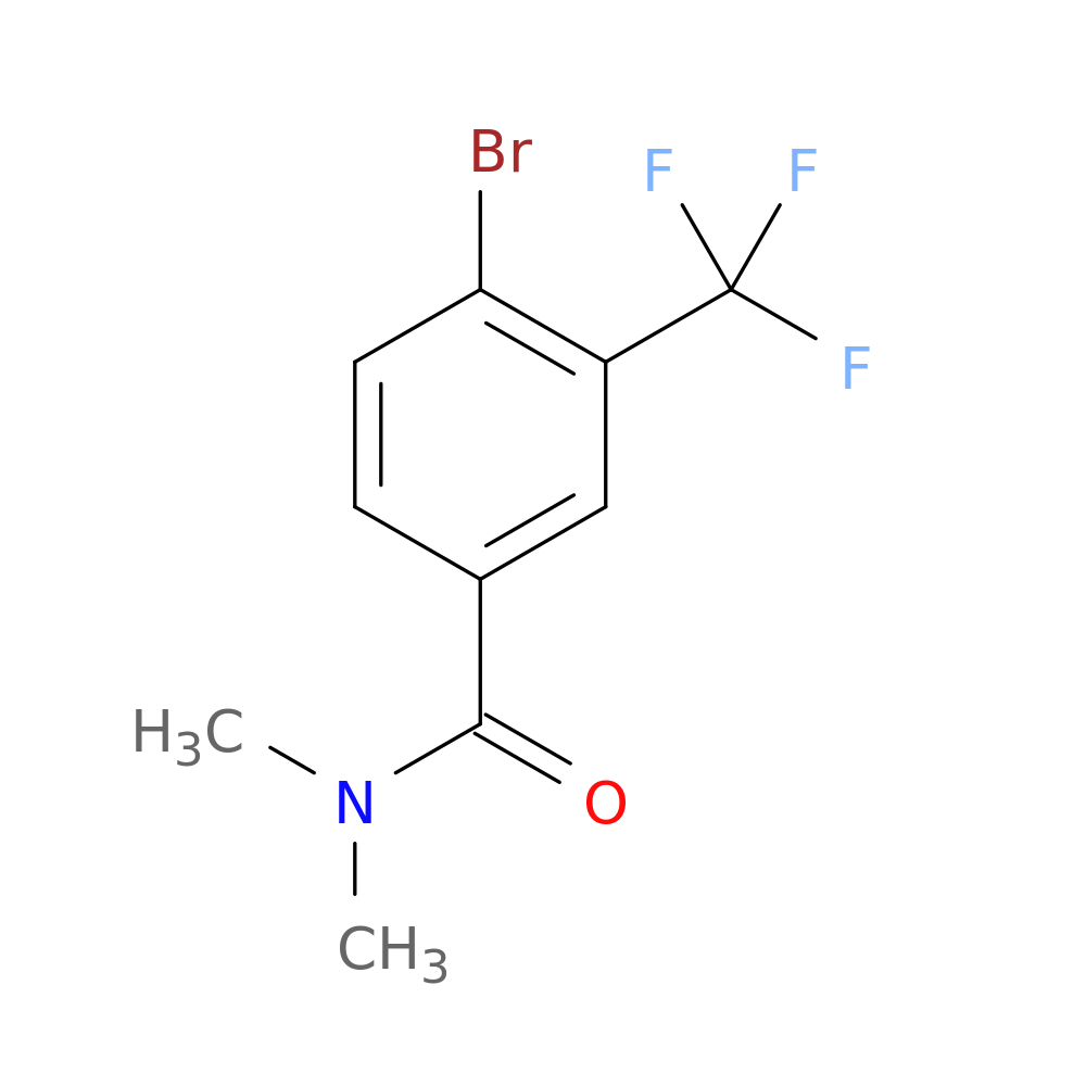 4-Bromo-N,N-dimethyl-3-(trifluoromethyl)benzamide
