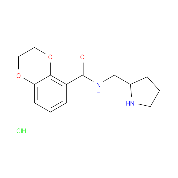 N-(Pyrrolidin-2-ylmethyl)-2,3-dihydrobenzo[b][1,4]dioxine-5-carboxamide hydrochloride