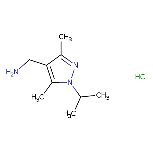 (1-Isopropyl-3,5-dimethyl-1H-pyrazol-4-yl)methanamine hydrochloride