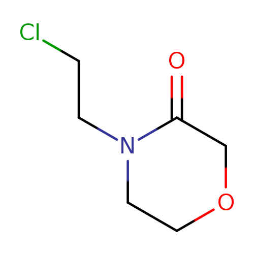 4-(2-Chloroethyl)morpholin-3-one