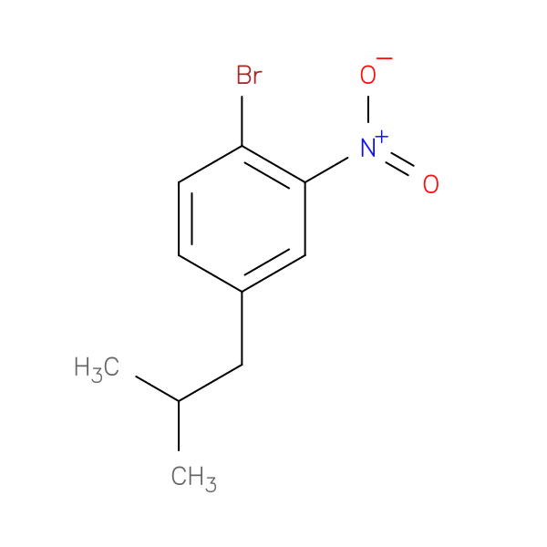 1-Bromo-4-isobutyl-2-nitrobenzene