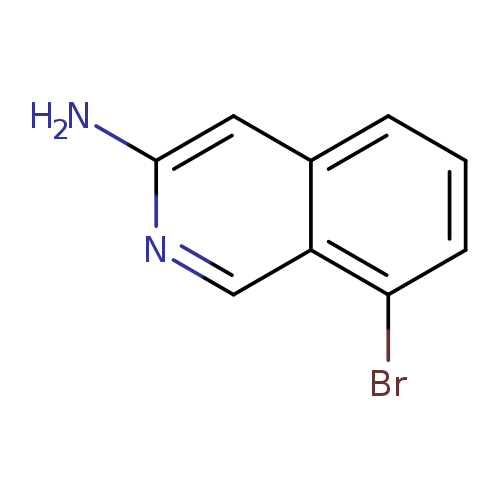 3-Isoquinolinamine, 8-bromo-