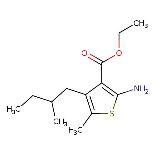 ethyl 2-amino-5-methyl-4-(2-methylbutyl)thiophene-3-carboxylate