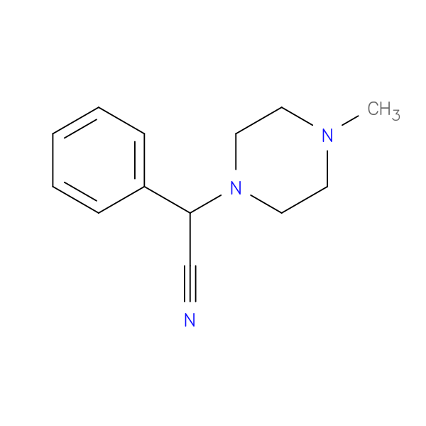 2-(4-methylpiperazin-1-yl)-2-phenylacetonitrile