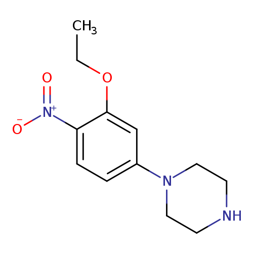 1-(3-ethoxy-4-nitrophenyl)piperazine