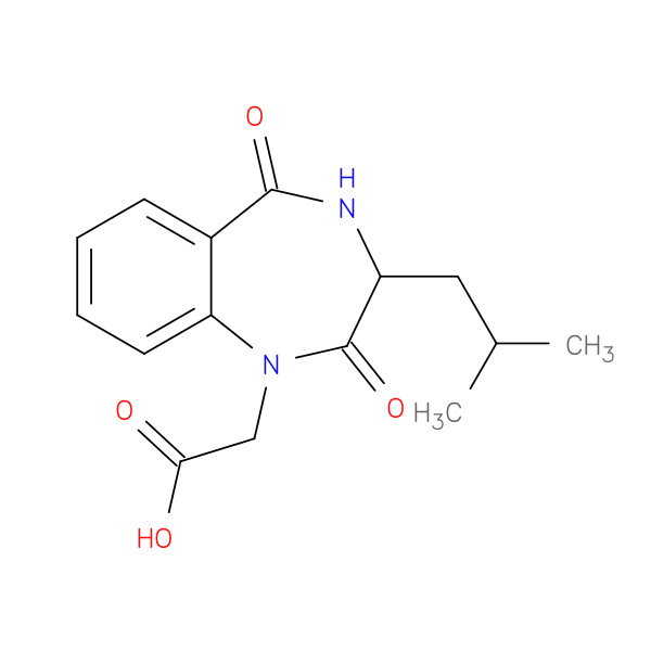 2-[3-(2-methylpropyl)-2,5-dioxo-2,3,4,5-tetrahydro-1H-1,4-benzodiazepin-1-yl]acetic acid