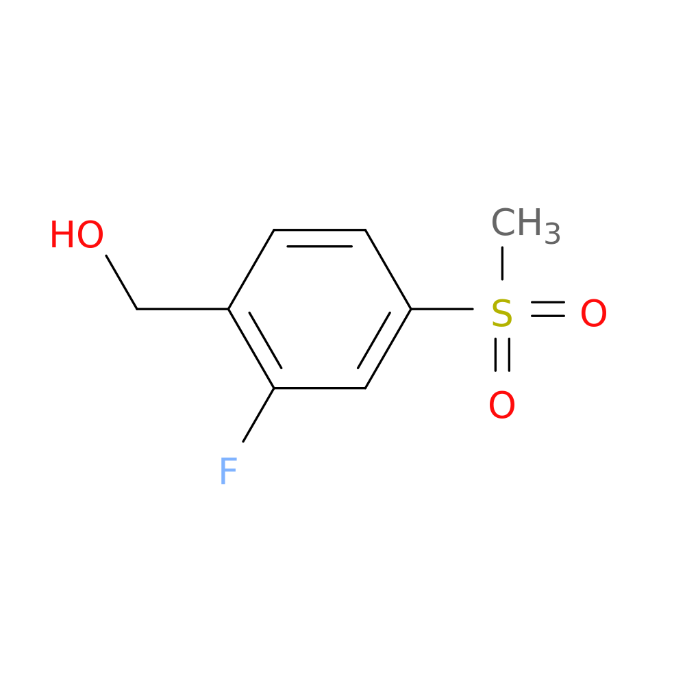 (2-fluoro-4-methanesulfonylphenyl)methanol