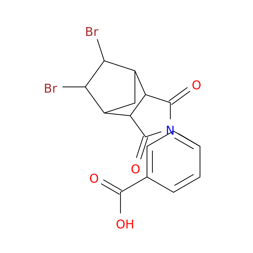4-(5,6-Dibromo-1,3-dioxooctahydro-2h-4,7-methanoisoindol-2-yl)benzoic acid