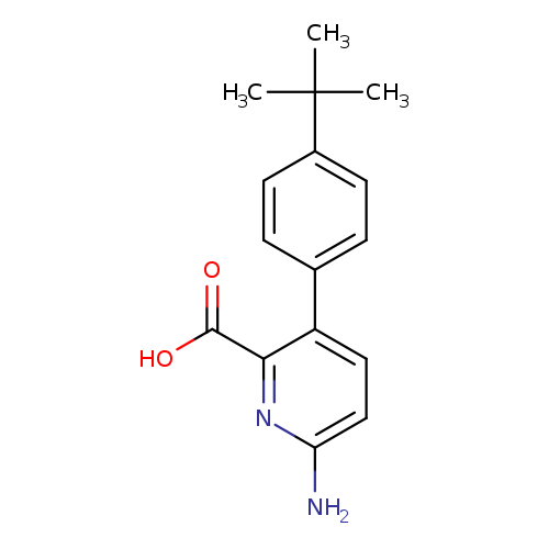 6-Amino-3-(4-t-butylphenyl)picolinic acid