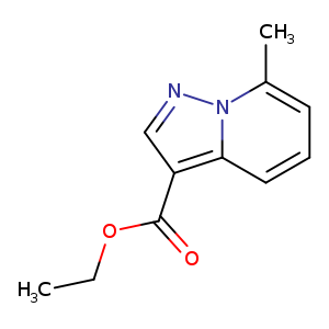 Pyrazolo[1,5-a]pyridine-3-carboxylic acid, 7-methyl-, ethyl ester