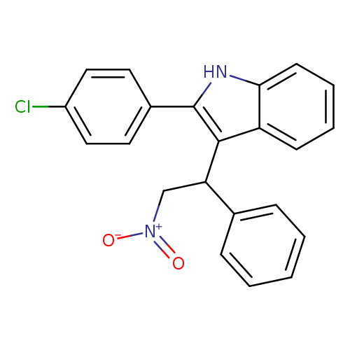 2-(4-chlorophenyl)-3-(2-nitro-1-phenylethyl)-1H-indole