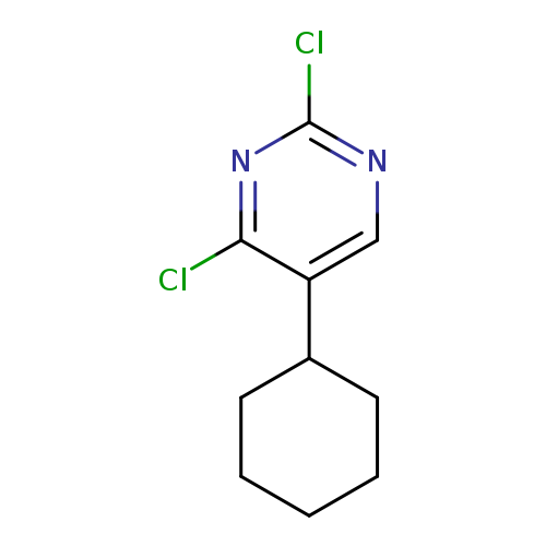 2,4-dichloro-5-cyclohexylpyrimidine