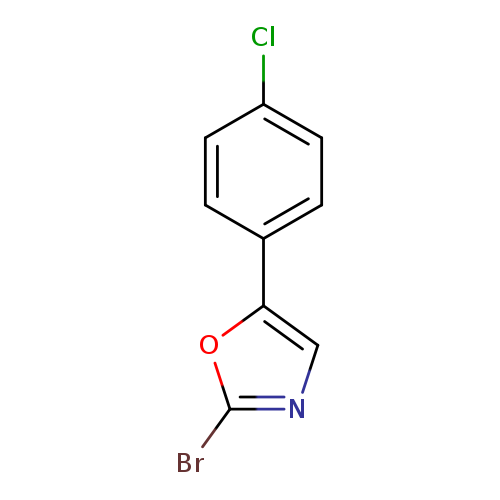 2-bromo-5-(4-chlorophenyl)-1,3-oxazole