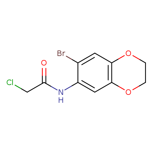 N-(7-bromo-2,3-dihydro-1,4-benzodioxin-6-yl)-2-chloroacetamide