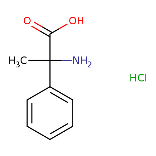 Benzeneacetic acid, a-amino-a-methyl-, hydrochloride