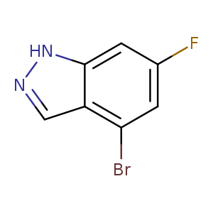 4-Bromo-6-fluoro-1H-indazole
