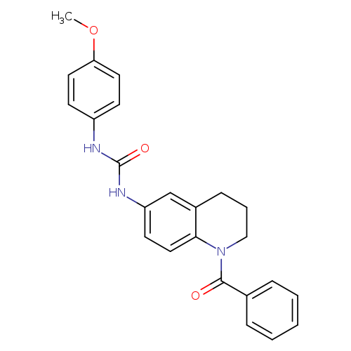 3-(1-benzoyl-1,2,3,4-tetrahydroquinolin-6-yl)-1-(4-methoxyphenyl)urea