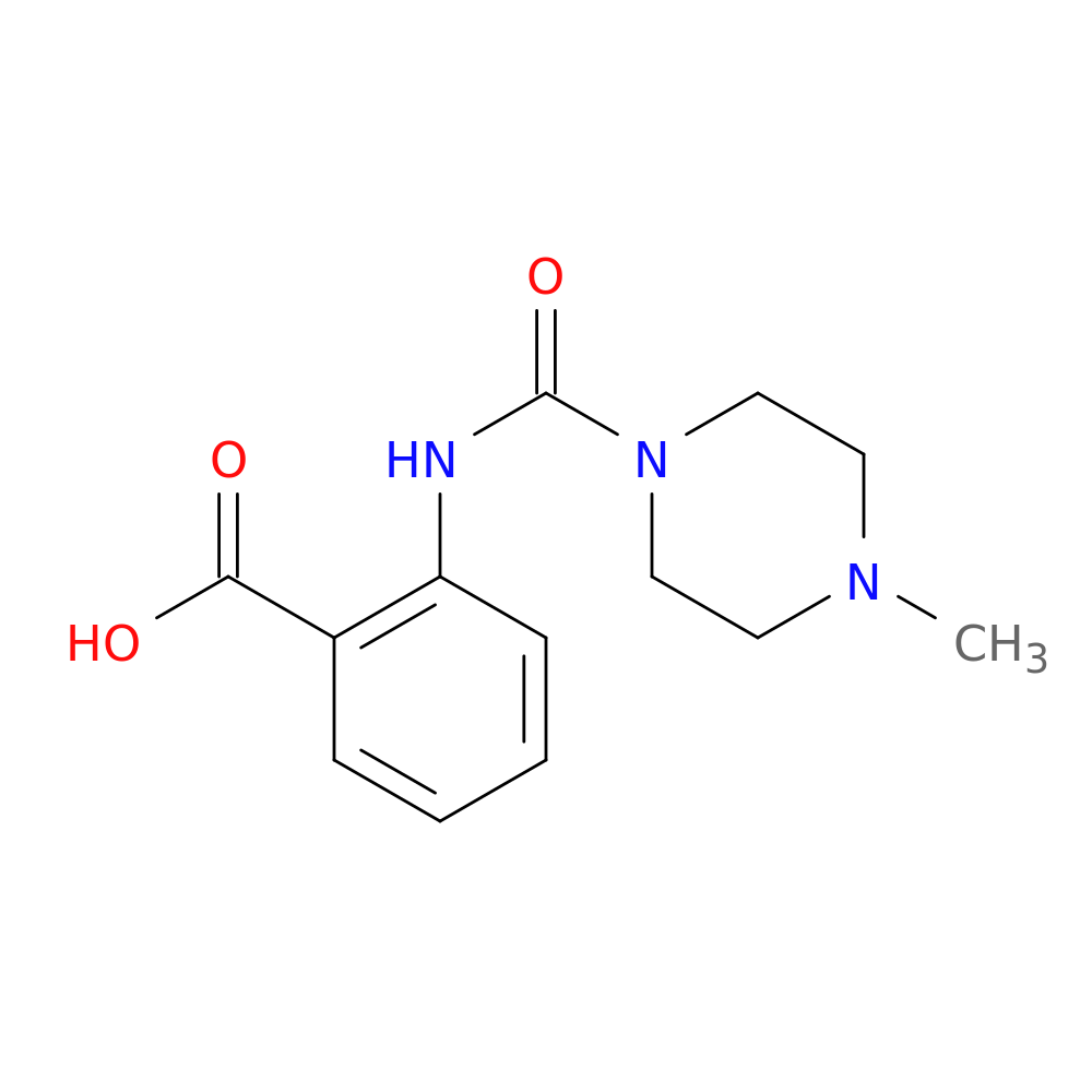 2-(4-Methylpiperazine-1-carboxamido)benzoic acid