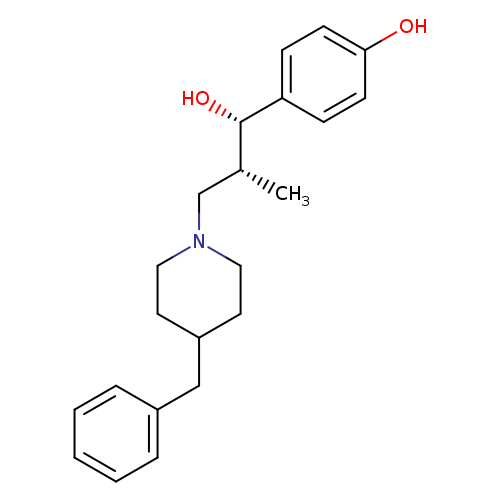 1-Piperidinepropanol, α-(4-hydroxyphenyl)-β-methyl-4-(phenylmethyl)-, [S-(R*,S*)]-