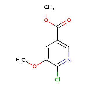 6-Chloro-5-methoxy-nicotinic acid methyl ester