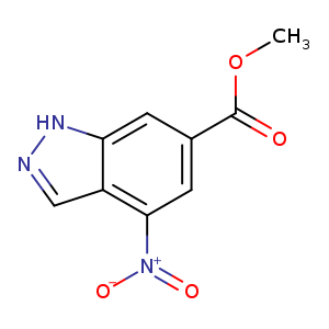 Methyl 4-nitro-1H-indazole-6-carboxylate
