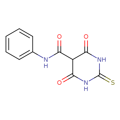 4,6-Dioxo-N-phenyl-2-thioxohexahydropyrimidine-5-carboxamide