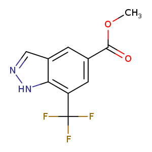 methyl 7-(trifluoromethyl)-1H-indazole-5-carboxylate