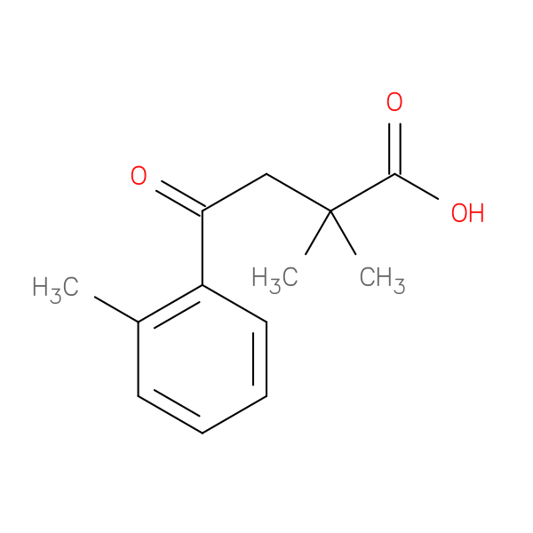 2,2-Dimethyl-4-(2-methylphenyl)-4-oxobutyric acid