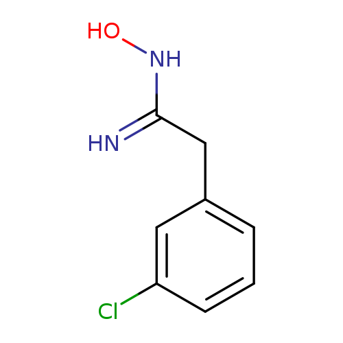 2-(3-chlorophenyl)-N'-hydroxyethanimidamide