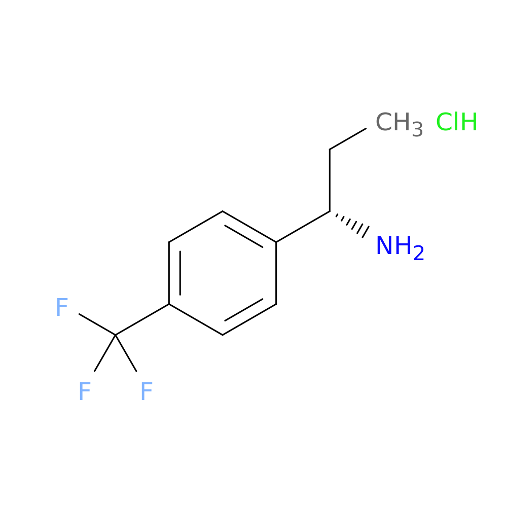 (S)-1-(4-(Trifluoromethyl)phenyl)propan-1-amine hydrochloride