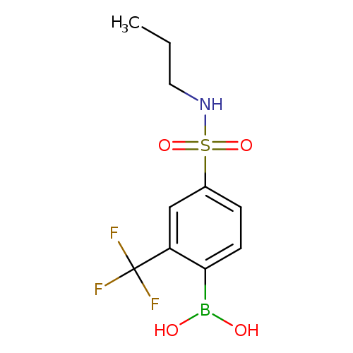 4-(N-Propylsulfamoyl)-2-trifluoromethylphenylboronic acid